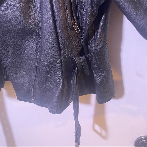 Vintage Adler original Leather motorcycle Jacket - Picture 3 of 7